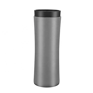 Wholesale push button lid stainless steel vacuum 350ml thermo mug