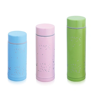 250ml vacuum thermos mini bottle water flask with steel lid