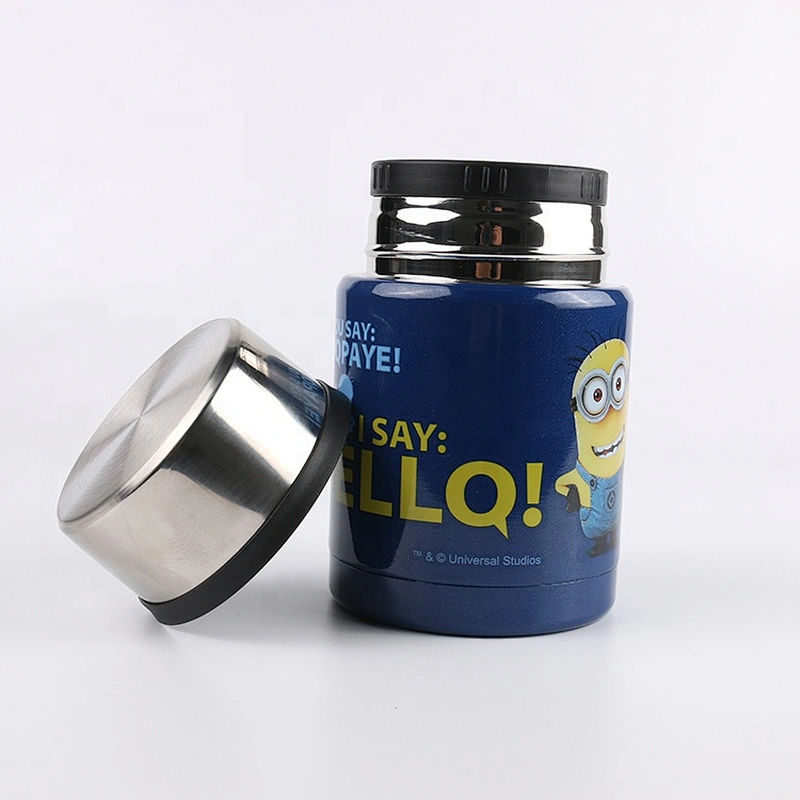 Customized Insulated Lunch Vacuum Bottle Stainless Steel Food Container