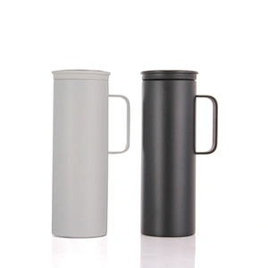 450ml Stainless Steel Handle Sports Water Bottle Vacuum Insulated Thermo Flasks Leakproof