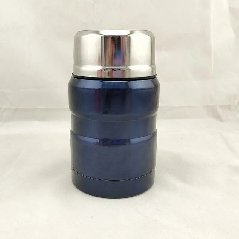 500ml Keep Warm Double Wall Insulated Stainless Steel Food Container Vacuum Thermos Flask Soup Jar