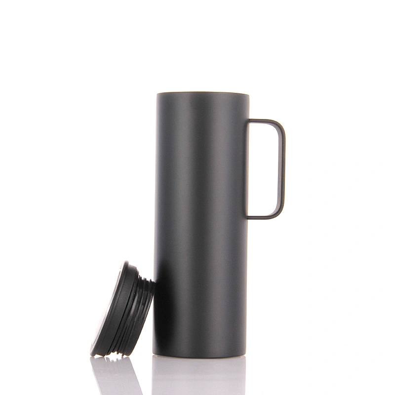 450ml Stainless Steel Handle Coffee cups Vacuum Thermo Mugs Insulated Tumblers
