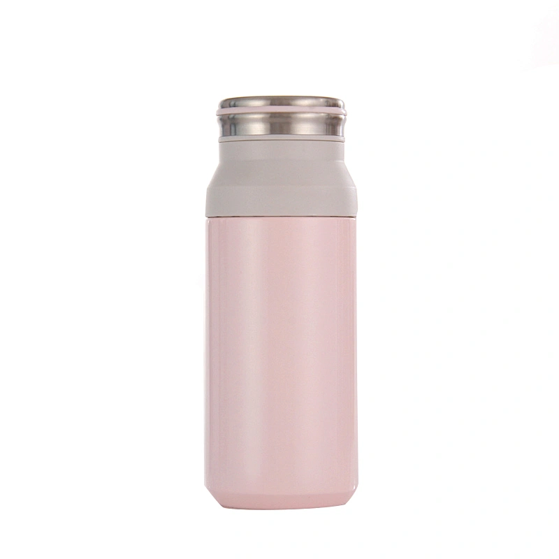 350ml stainless steel sublimation vacuum insulated thermos mug water bottle coffee cup tumbler with different type of lid