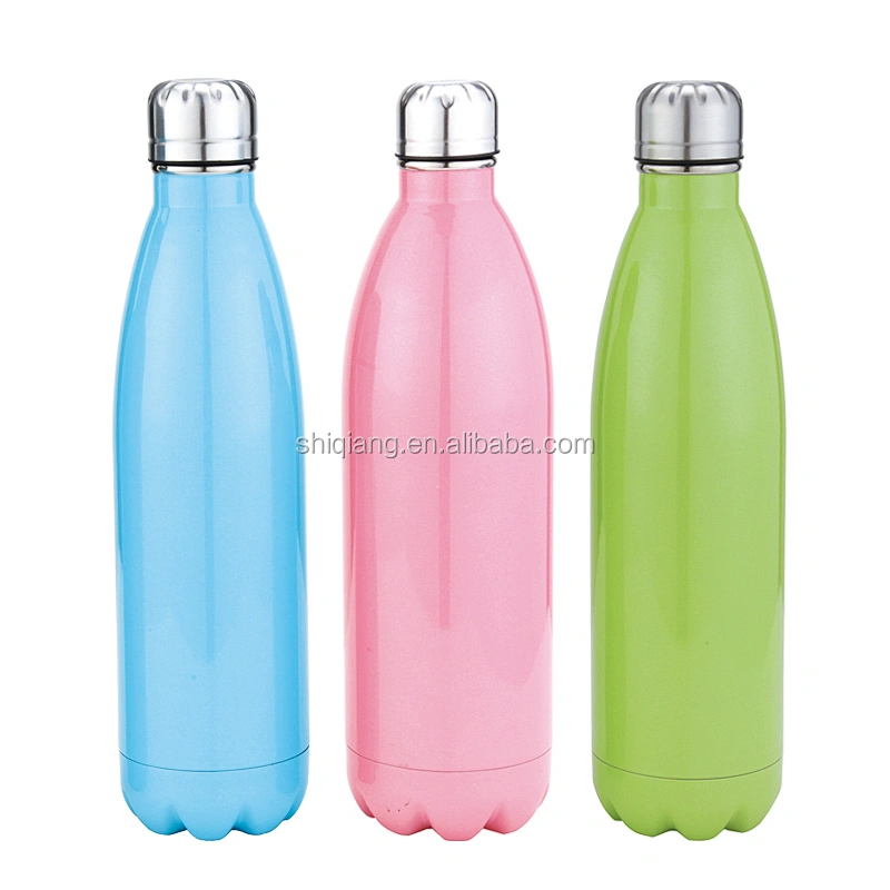 750ml outdoor vacuum insulated stainless steel drinking sport bottles