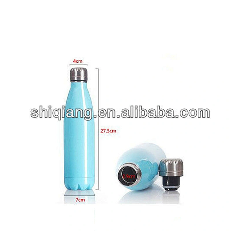 Eco-Friendly Double Wall Sport Sealed Insulated Vacuum Thermos Stainless Steel Water Bottle