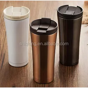 Hot Selling 500ml double wall stainless steel travel thermal mug with leakproof lid