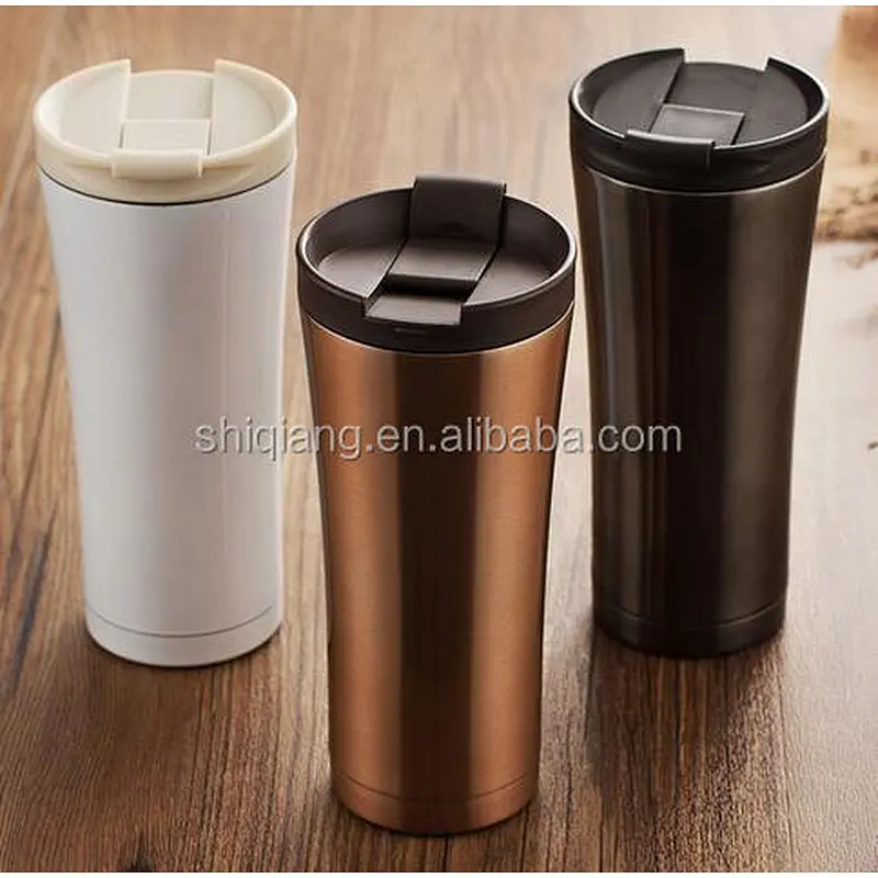 Hot Selling 500ml double wall stainless steel travel thermal mug with leakproof lid