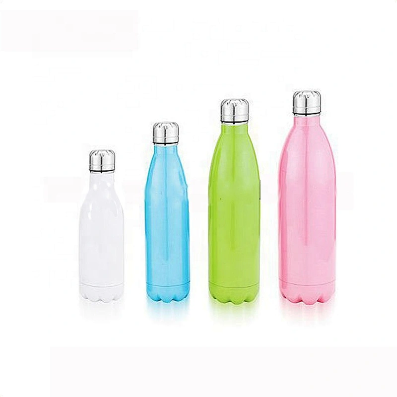 Cola Shape Sport Stainless Steel Vacuum Sports Bottle