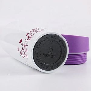 Custom Logo Stainless Steel Inner Leakproof Thermal Mug With Lid