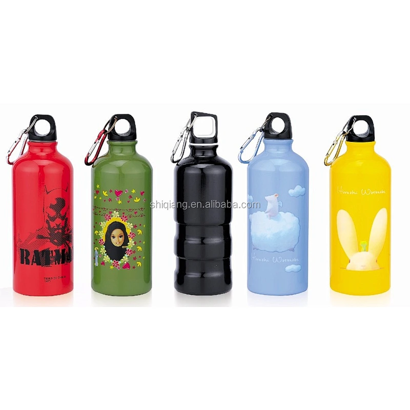 Durable single wall customize aluminium sports water bottle