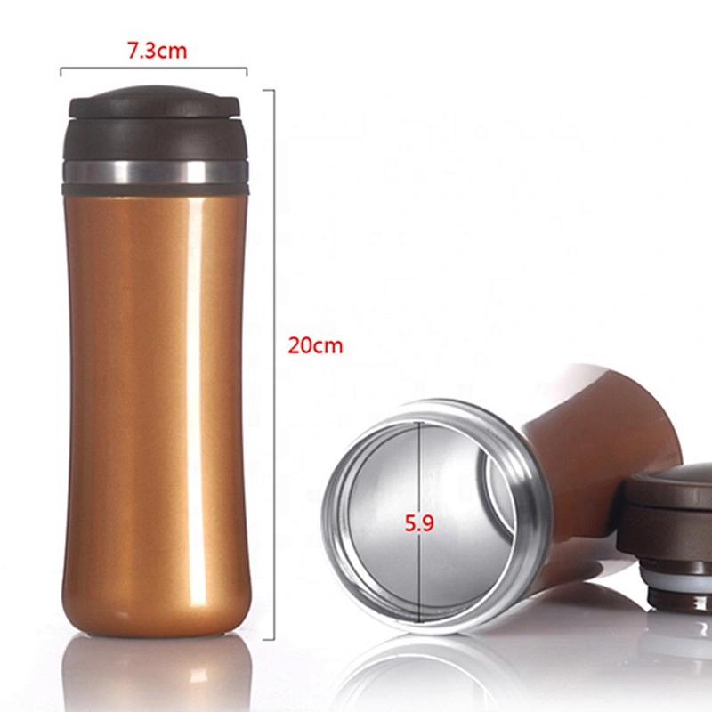 Personalize Custom 370ML Blank Coffee Cups Vacuum Insulated Stainless Steel Sublimation Travel Mug
