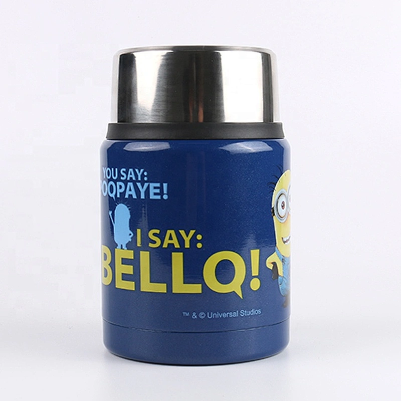 Customized Insulated Lunch Vacuum Bottle Stainless Steel Food Container