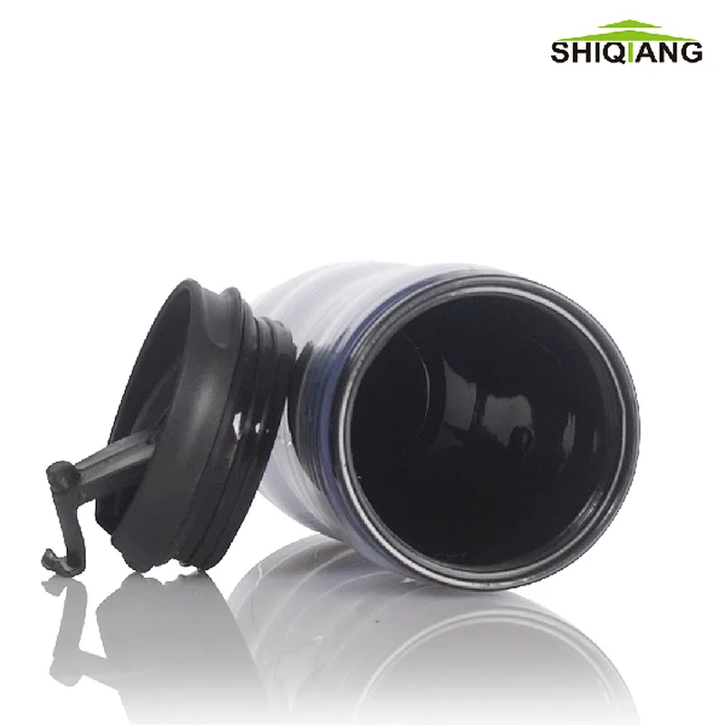 Promotional Wholesale Double Wall Leakproof Lid 350ml Paper Inserted Plastic Tumbler