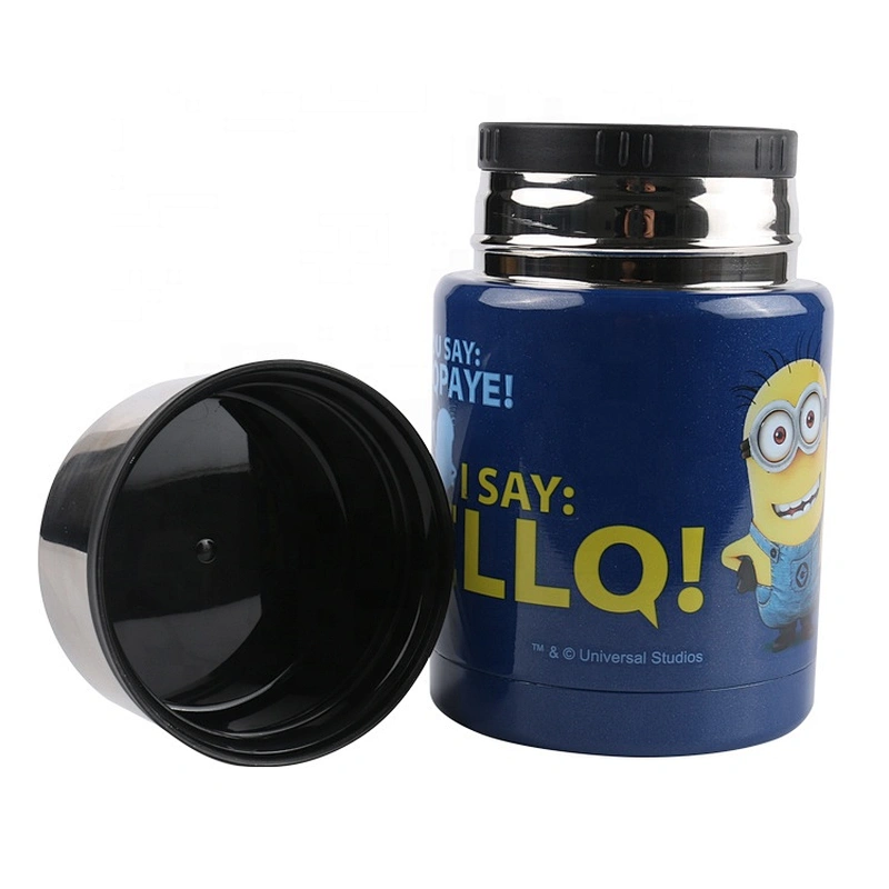 1L Thermal Lunch Box Jar Double Wall Stainless Steel Wide Mouth Lunch Insulated Food Container
