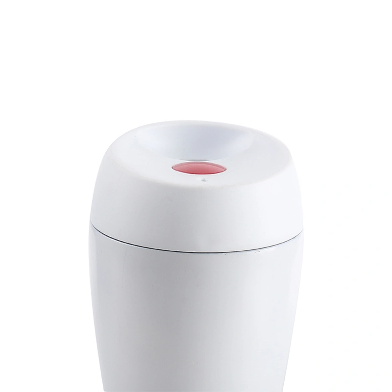 Leak Proof Push Button Lid Water Bottle Flask Thermos 380ml Stainless Steel Vacuum Tumbler