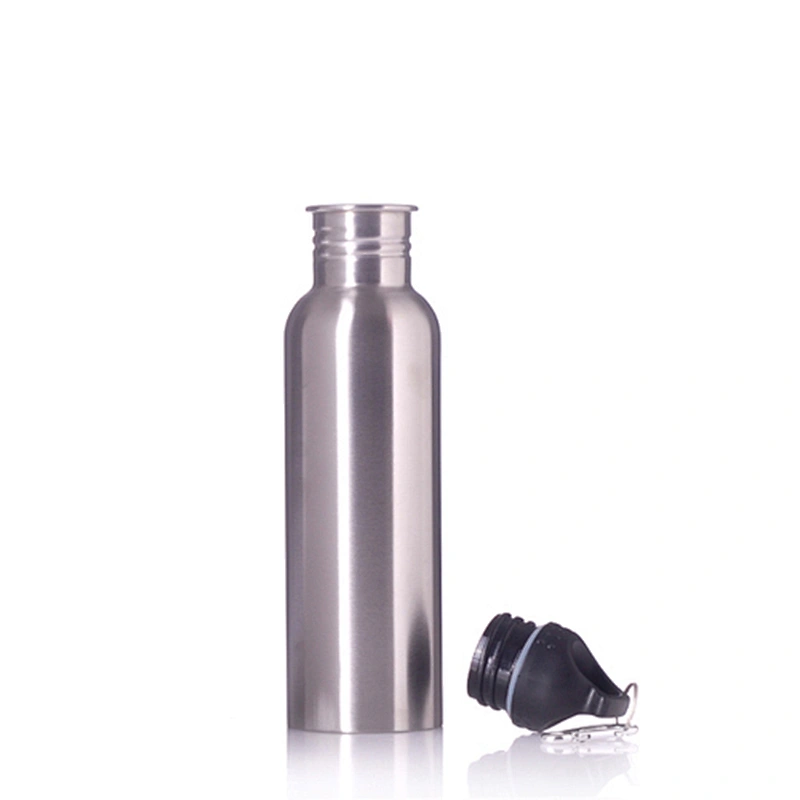 Custom Vacuum Insulated Thermos Flask Portable Metal Sport Drink Bottles With Lid