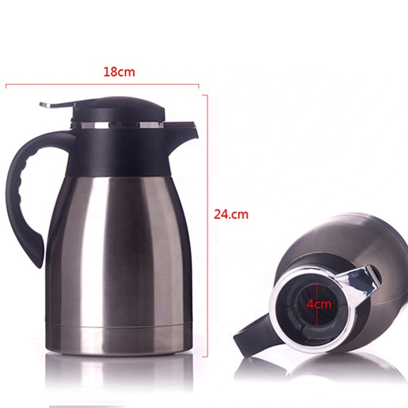 1.5L Vacuum Insulated Double Wall Thermal Carafe Thermos Stainless Steel Water Jug