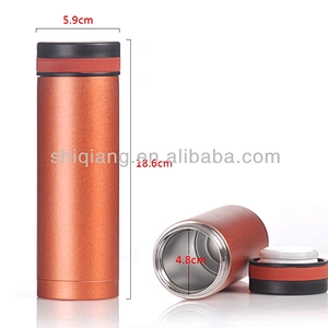 300ml Double Wall Stainless Steel Heat Insulated Vacuum Sports Water Bottle
