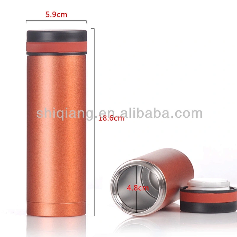 300ml Double Wall Stainless Steel Heat Insulated Vacuum Sports Water Bottle