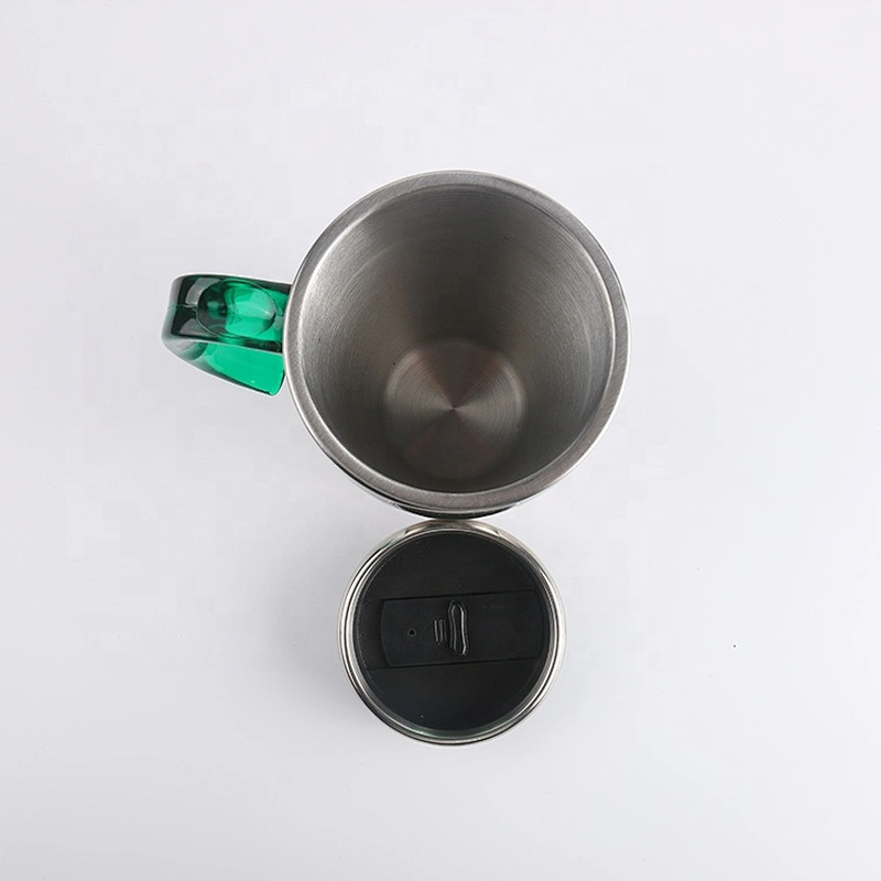 Tumbler Coffee Travel Cup Insulated Custom Stainless Steel Mug With Handle