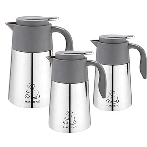 Water tea jug thermos vacuum warming 1.5L stainless steel coffee pot