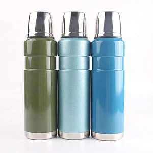 Keep Water Hot And Cold Insulated Metal Mug Double Layer Thermos Flask