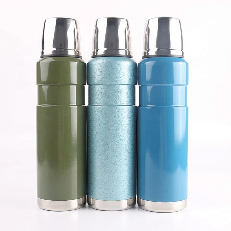 Keep Water Hot And Cold Insulated Metal Mug Double Layer Thermos Flask