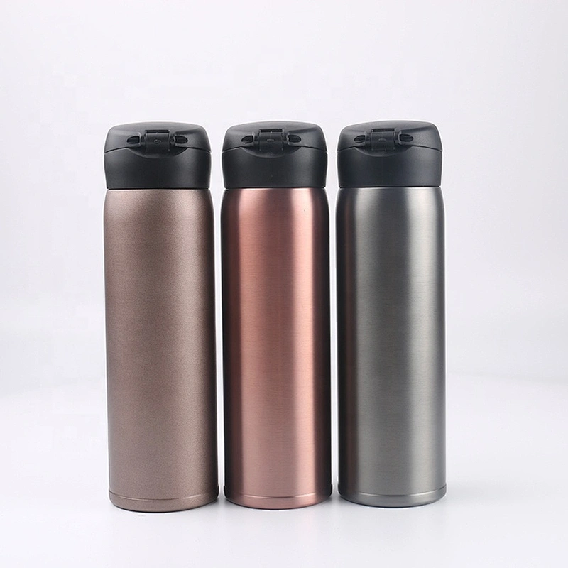 New Design Portable 700ML Drinking Metal Water Bottle Thermos Vacuum Stainless