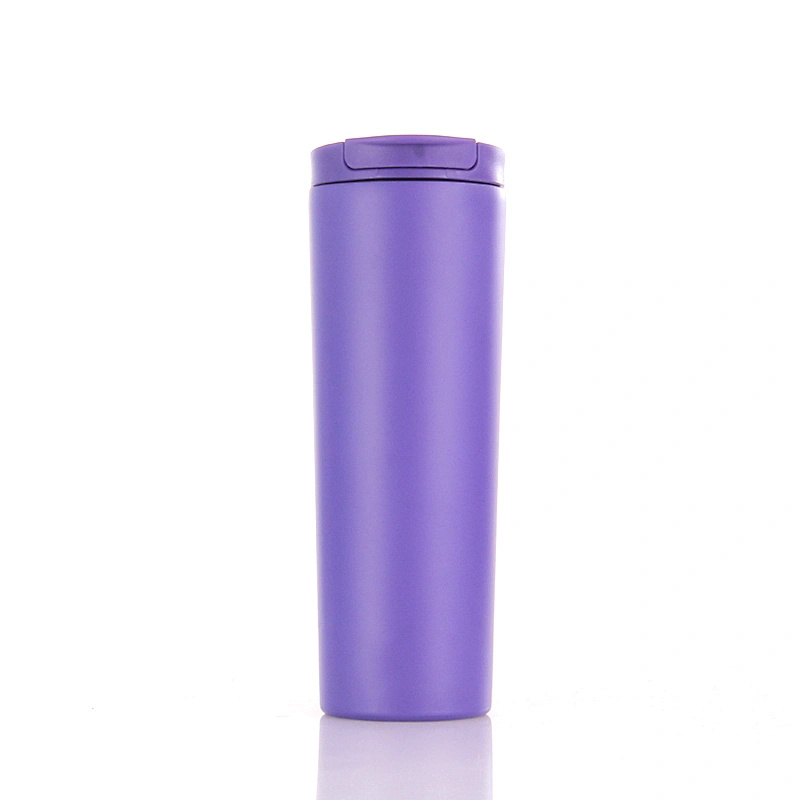 2020 new product 500ml double wall vacuum insulated coffee cups stainless steel mugs tea tumbler with leakproof lid