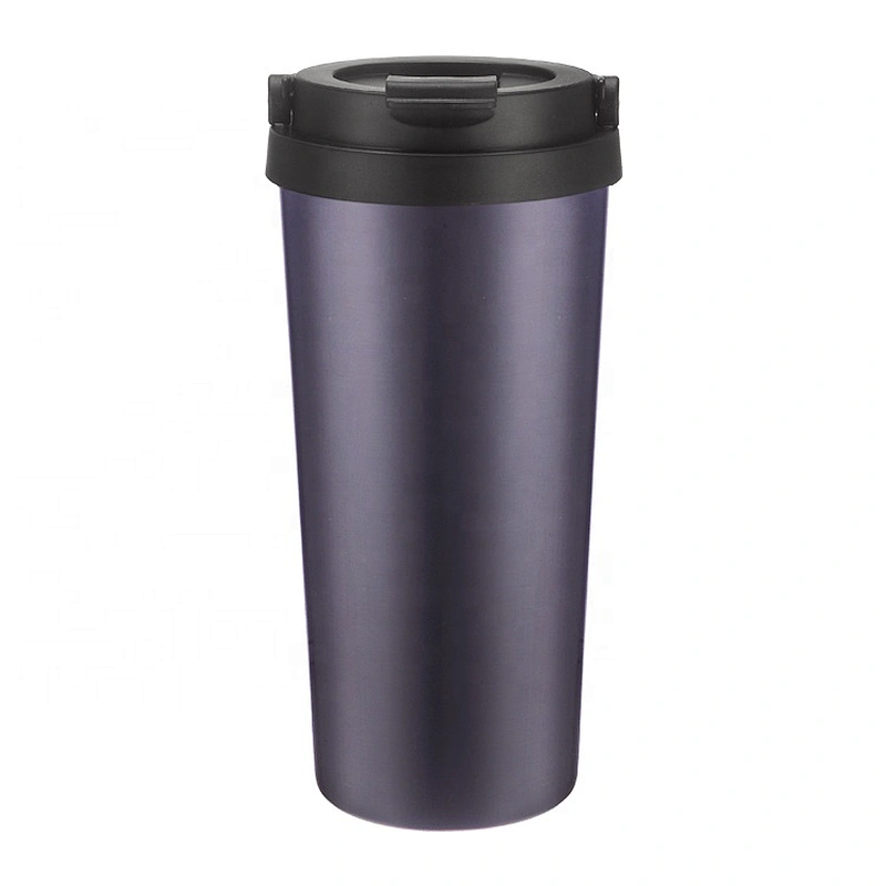 High quality stainless steel 550ml coffee thermo cup with lid