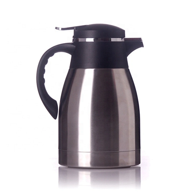 1.2L Home Restaurant Insulated Coffee Kettle Tea Pot Stainless Steel Water Jug
