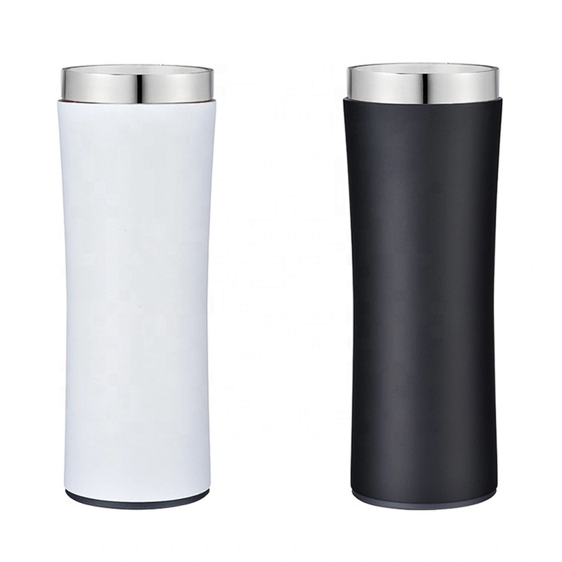 Wholesale push button lid stainless steel vacuum 350ml thermo mug