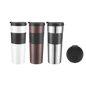 600ml double wall stainless steel vacuum insulated termos tumbler travel mug