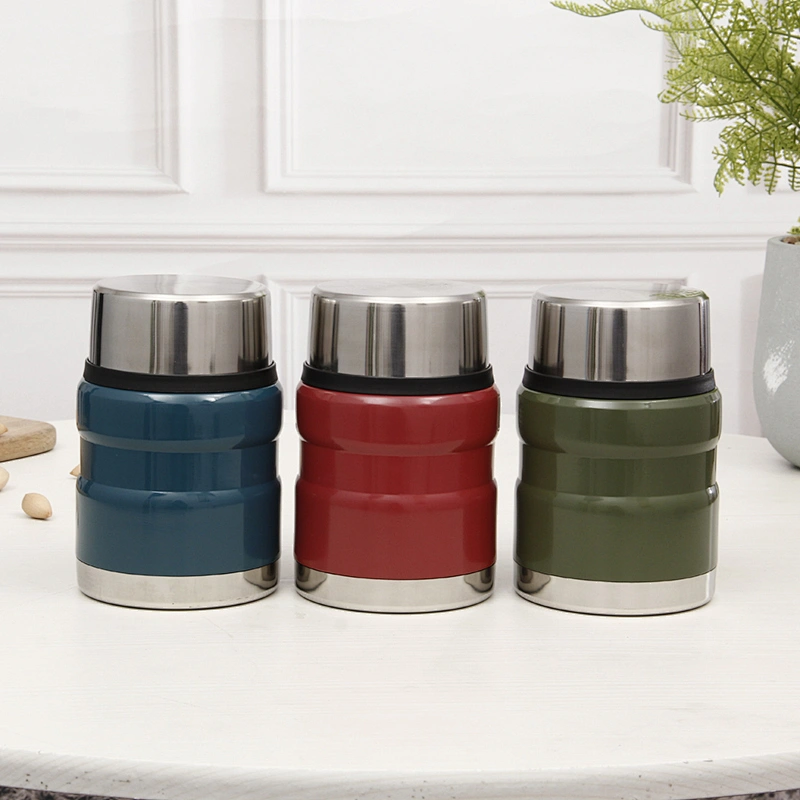 The perfect insulated vacuum food container with plastic inner lid BL-2064
