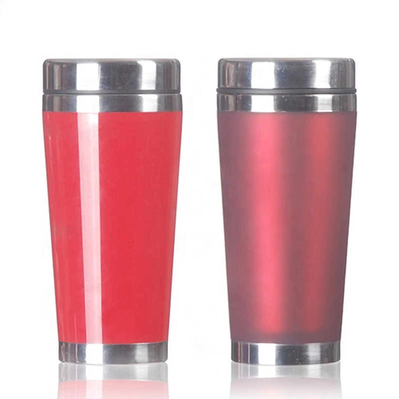 450ml 16oz Leak Proof Lid Thermal Travel Stainless Steel Vacuum Mug