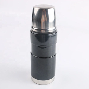 350ml Double Layer Office Coffee Vacuum Insulated Stainless Steel Thermos Bottle