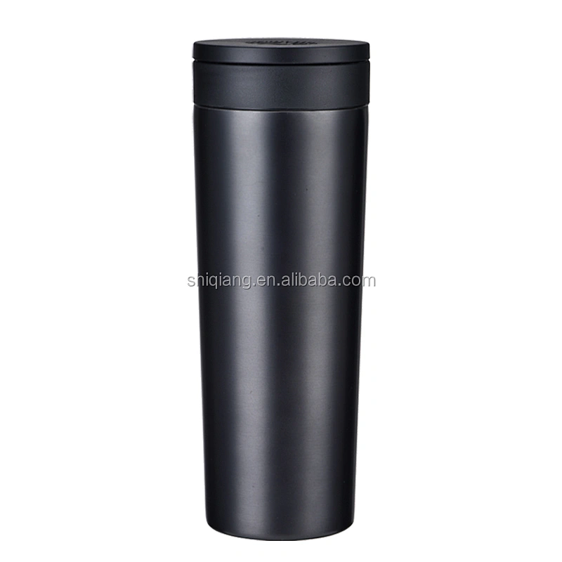 Unique 16oz vacuum stainless steel double wall tea tumbler with infuser