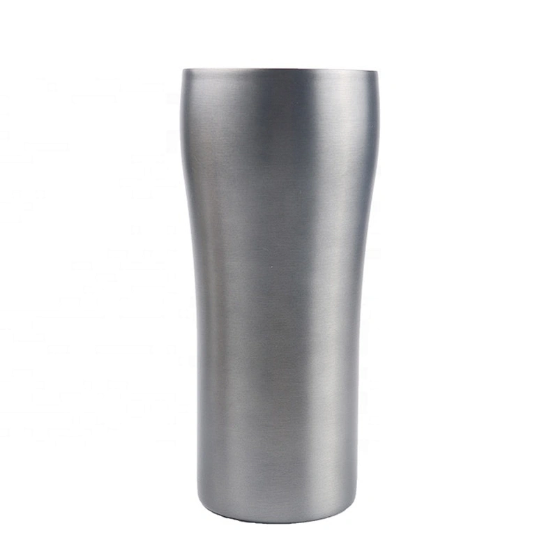 Double Wall 304 Stainless Steel Insulated Cold Beer tumbler cup with tritan lid and straw stopper