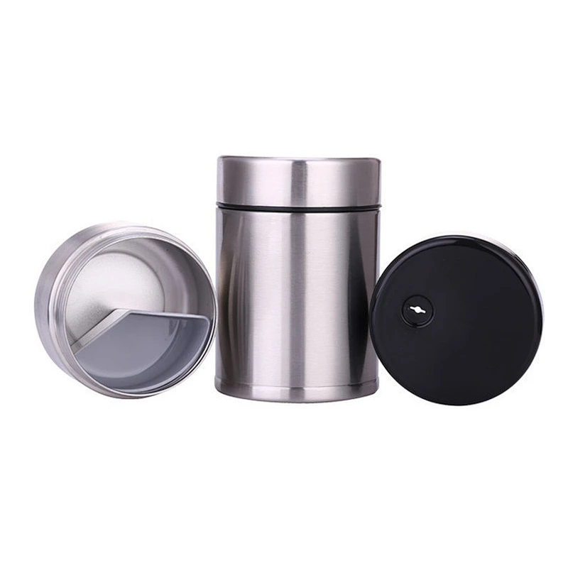 Leakproof Lid 500ml Lunch Box Double Wall Stainless Steel Vacuum Food Storage and single wall salad cases