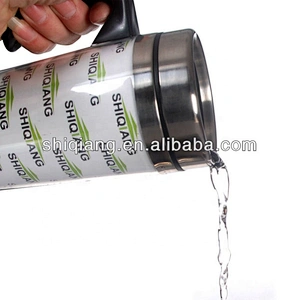 Stainless Steel Double Wall Travel Mug With Handle