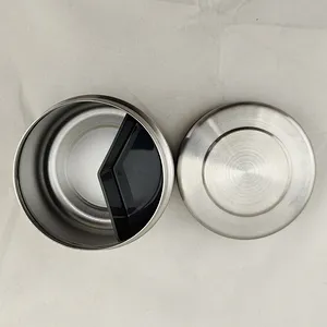 400 ML Single Wall Lunch Box Stainless Steel Food Vegetable Storage Food Container Salad Cases Stainless Steel Jar
