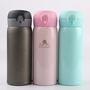 500ml Double Wall Insulated Water Bottle Vacuum Tea Thermos Flask Steel