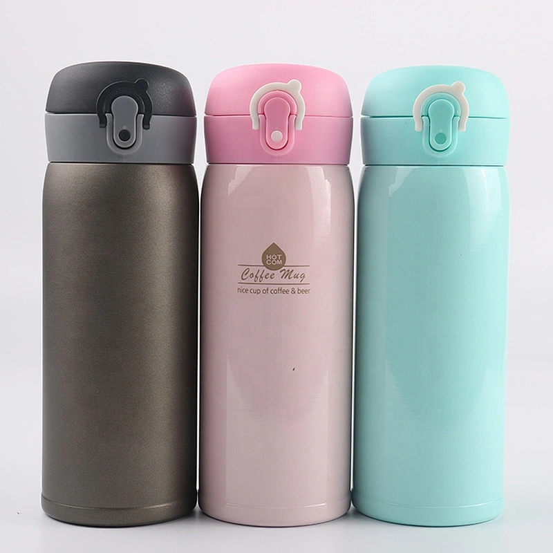 500ml Double Wall Insulated Water Bottle Vacuum Tea Thermos Flask Steel