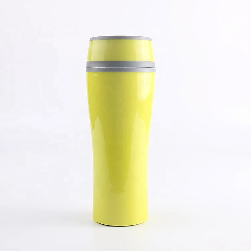 400ml Leak Proof Double Wall Drinkware Tumbler Office Mug Plastic