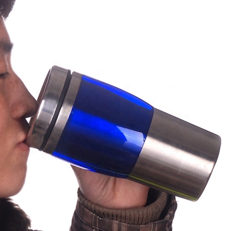 Wholesale Custom Logo Car Travel Coffee Cup Vacuum Insulated Stainless Steel Mug