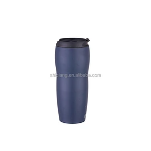 380ml double wall insulated stainless steel cup with silicone sleeve