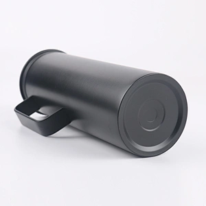 Vacuum Insulated 450ml Leakproof Stainless Steel thermo coffee cup with stainless steel handle