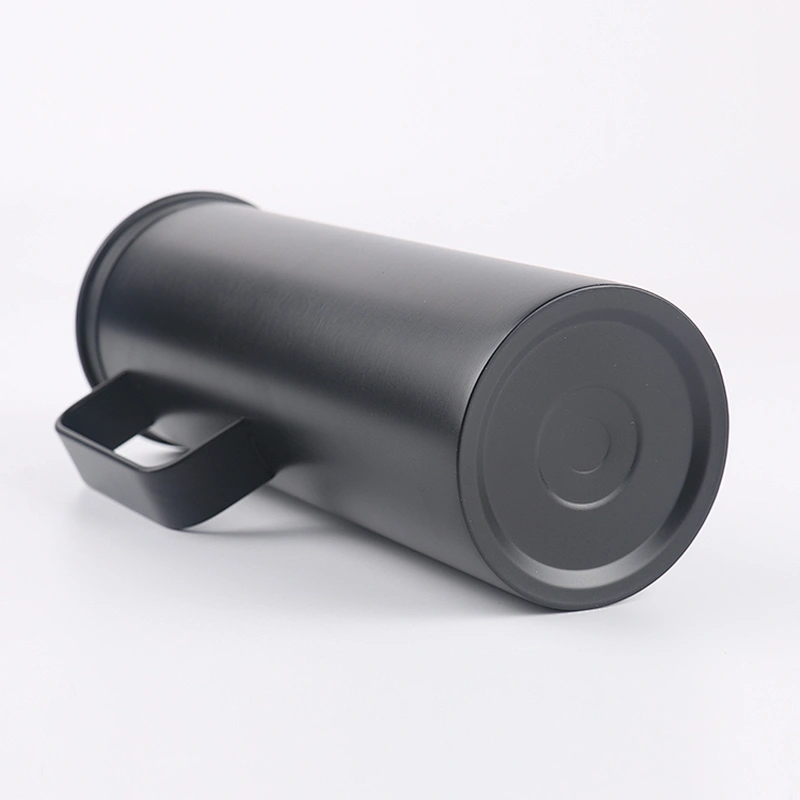 Vacuum Insulated 450ml Leakproof Stainless Steel thermo coffee cup with stainless steel handle