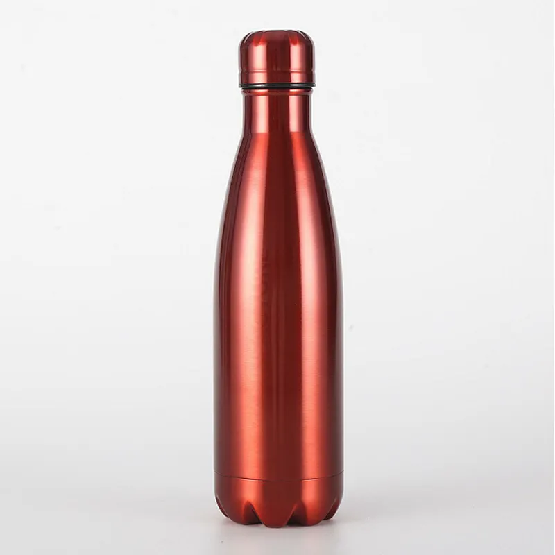 Wholesale Custom Logo 500ML Double Wall Thermos Vacuum Insulated Flasks Water Bottle Stainless