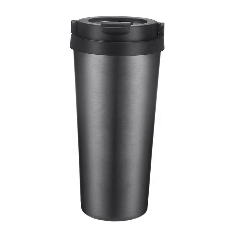 High quality stainless steel 550ml coffee thermo cup with lid